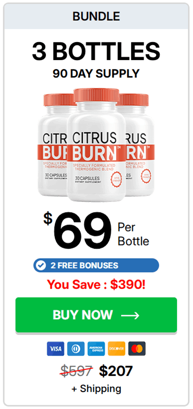 CitrusBurn Price