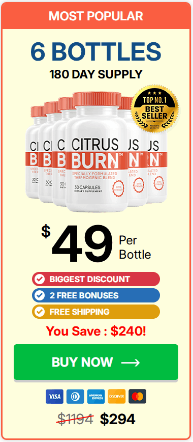 CitrusBurn Price